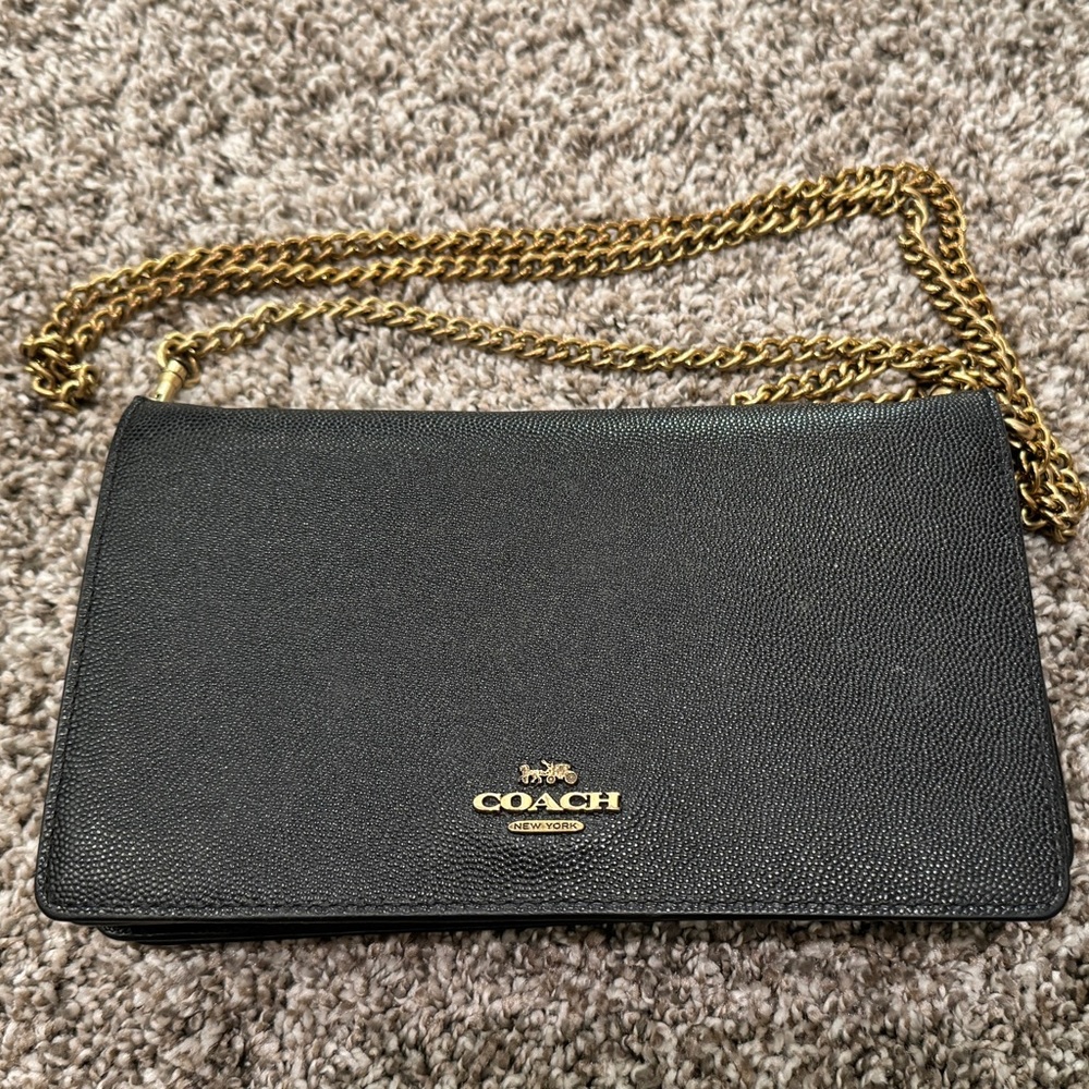 Black Coach Crossbody